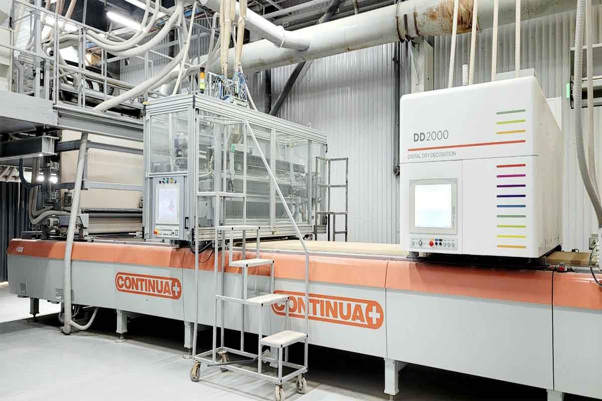 Dây chuyền sản xuất SACMI Continua+