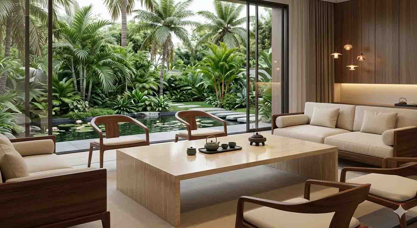 đá sintered trong thiết kế nội thất hiện đại