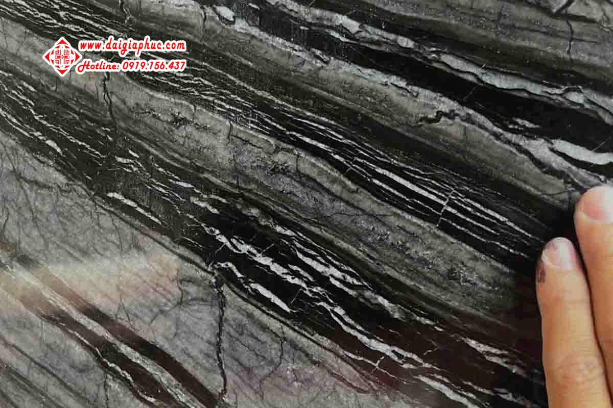 Đá Đen Vân Gỗ hover